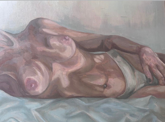 Venus - Oil on Wooden Panel 16in x 20in